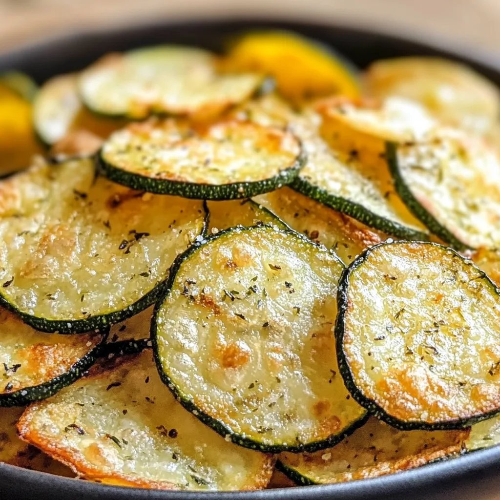 Zucchini-Chips aus der Heißluftfritteuse