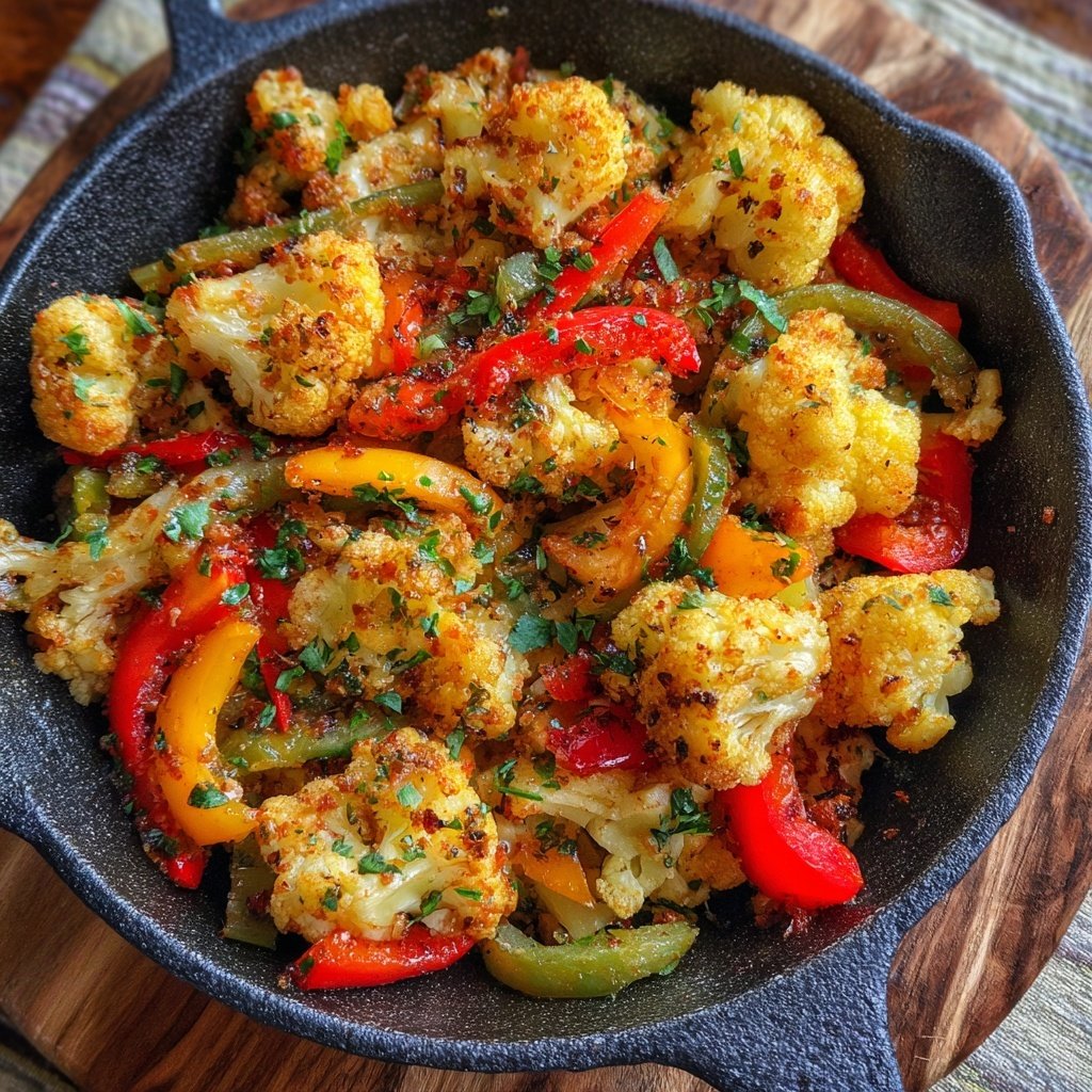 Blumenkohl Reis Pfanne