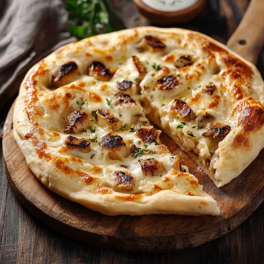 Schnelle Rahmfladen ohne Hefe