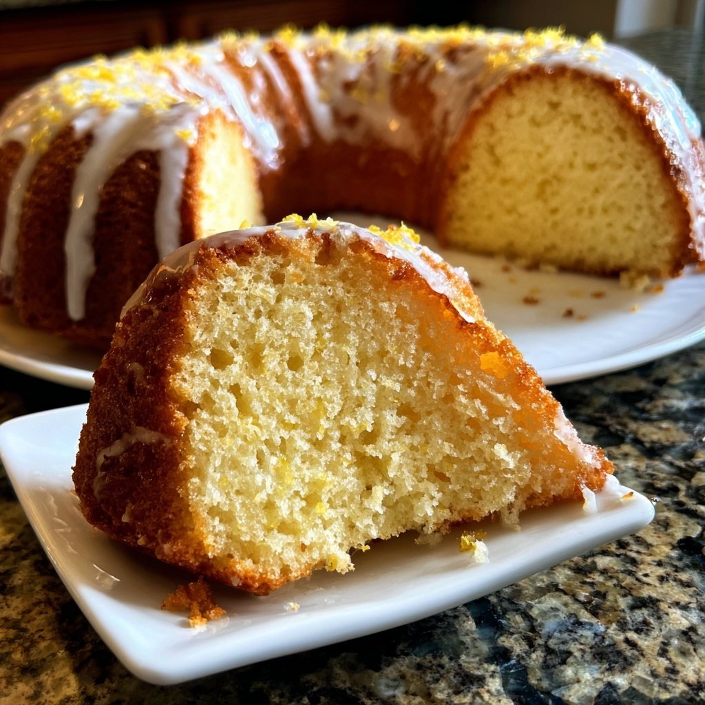 Zitronenkuchen saftig