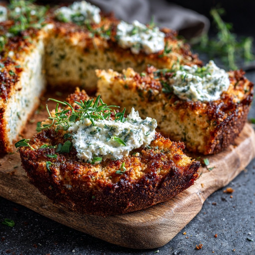 Zupfbrot Mit Kräuterquark