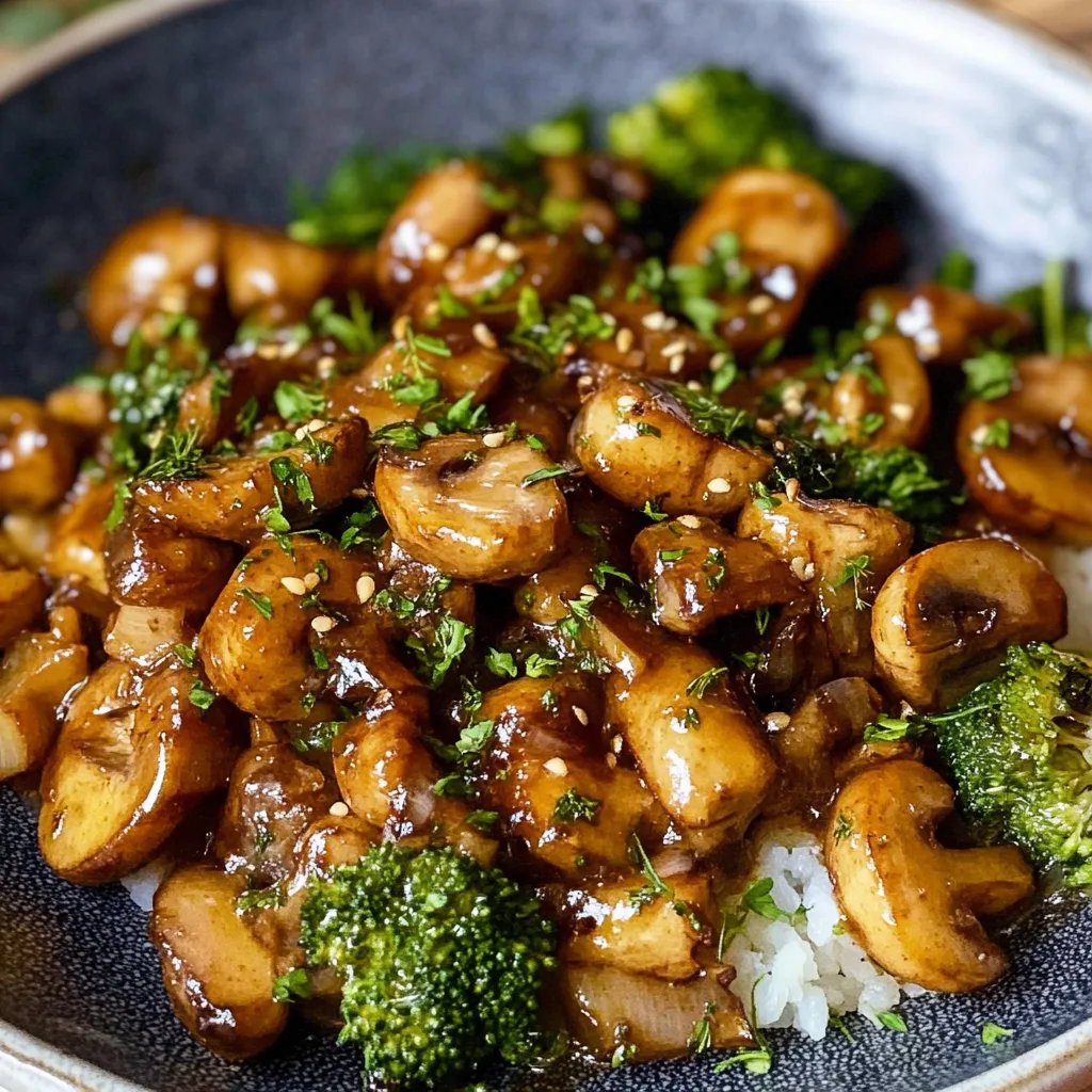 Knoblauch-Brokkoli-Pfanne mit Kichererbsen