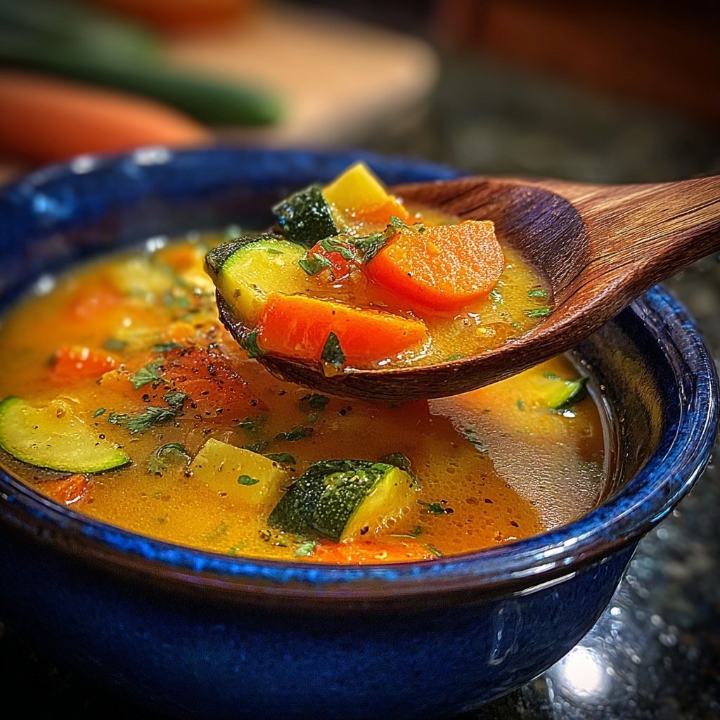 Kalorienarme Suppe Mit Gemüse