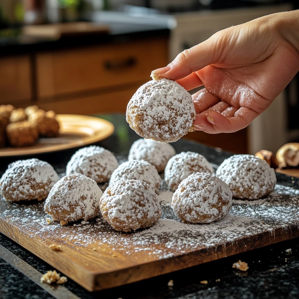 Spekulatius Kugeln - Pralinen für Weihnachten