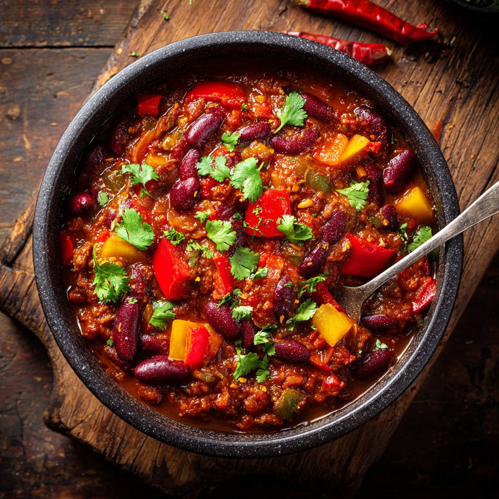 Chili sin Carne mit Kreuzkümmel
