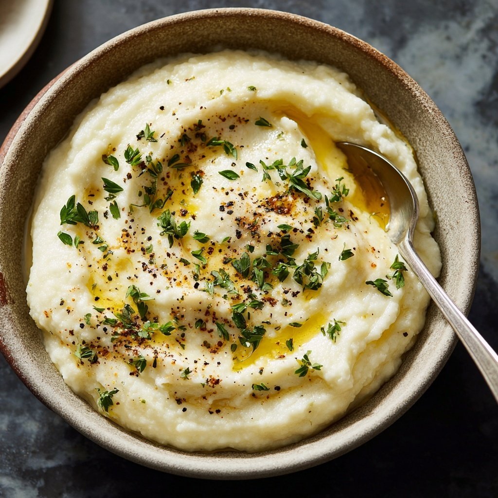 Blumenkohl Püree Beilage