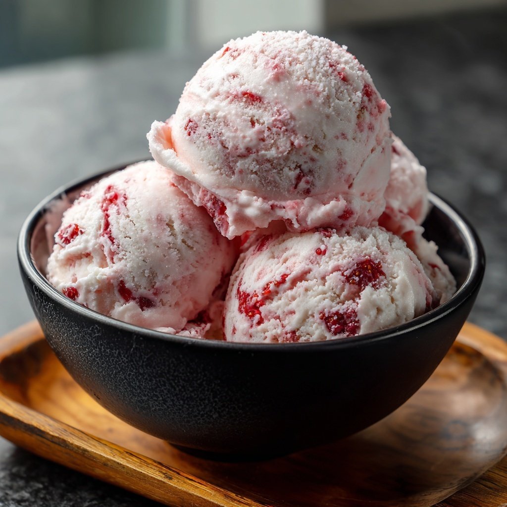 Erdbeer Eis Selber Machen Ohne Eismaschine