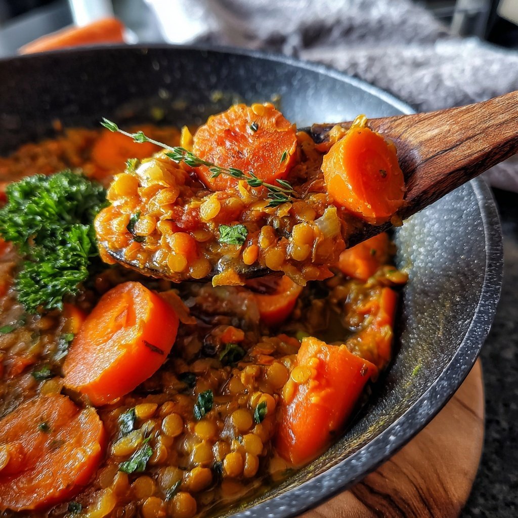 Karotten Linsen Eintopf