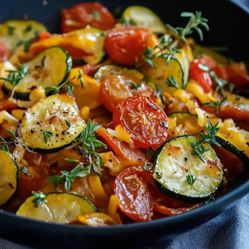 Zucchini-Tomaten-Reis