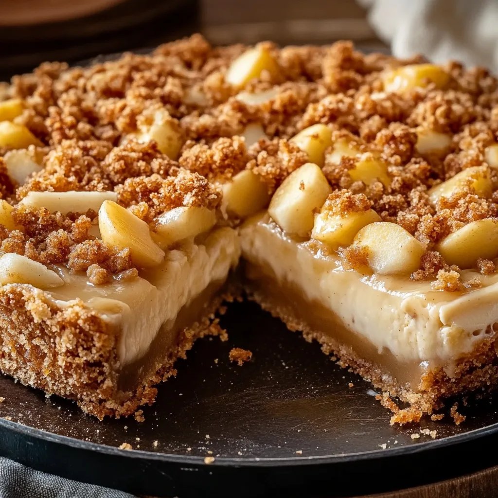 Apfel-Crumble-Käsekuchen