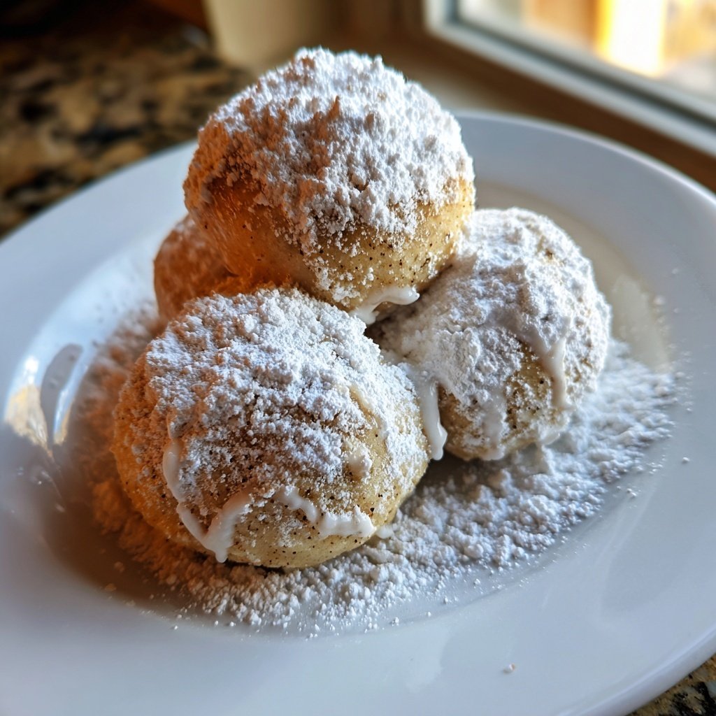 Quarkbällchen ohne Frittieren