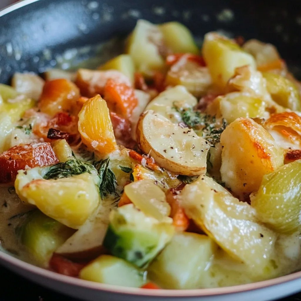 Spitzkohl-Kartoffel-Auflauf