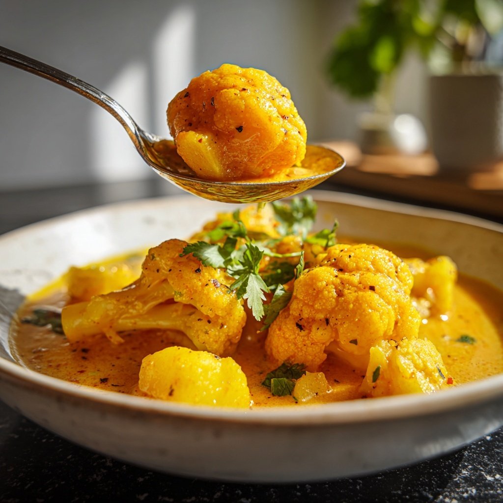 Kartoffel Blumenkohl Curry Mild